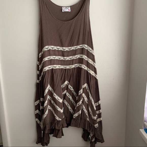 Free people intimately voile lace slip dress - Picture 4 of 8